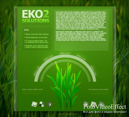 Eko Solutions 2 PSD Web Template