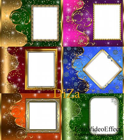 Set of Decorative Frames For Your Photo