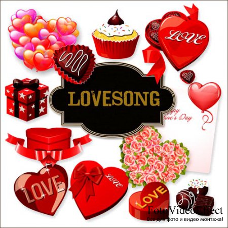Scrap-kit - Lovesong