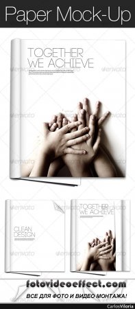 GraphicRiver Paper Mock-Up
