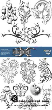 Extreme Clipart 2010 - Flowers Pack