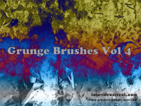 Grunge Brushes for Photoshop Vol. 4
