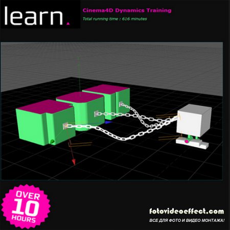 Luxx - Learn Cinema 4D Dynamics Training [2010, ENG]