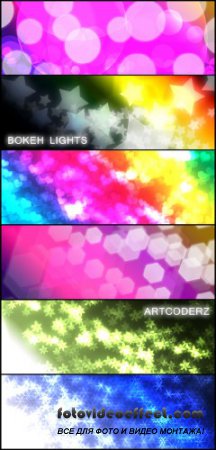 Bokeh lights brushes for Photoshop