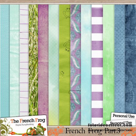 - -  .  3 (Scrap kit - The French Frog. Part 3)