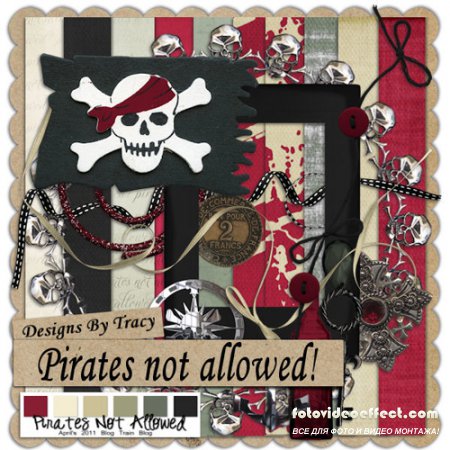 Scrap-set - Pirates Not Allowed!