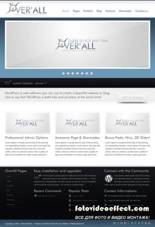 OverALL v1.3 - ThemeForest Premium WordPress Theme