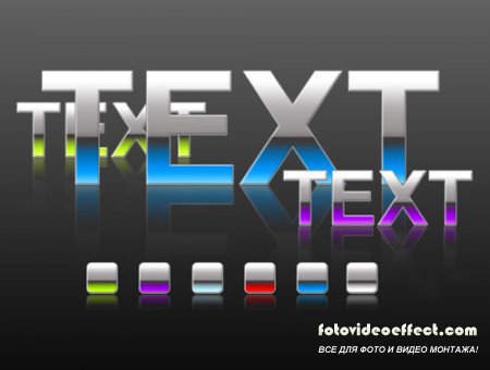 Shiny Text Styles for Photoshop