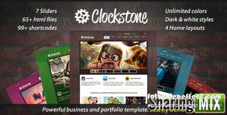Clockstone - Ultimate Website Template - RIP