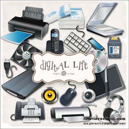 Scrap-kit - Digital Life