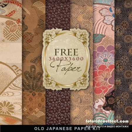Textures - Old Japanse Backgrounds