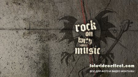 rock on with some music PSD