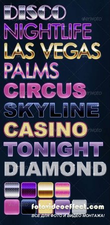 Vegas Party Styles - GraphicRiver