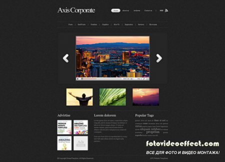Dynamic CSS Templates - Axis