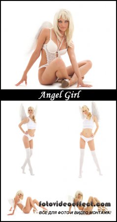 Angel Girl - Stock Photos