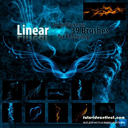 Dream Smoke Lines - Brushes For Adobe Photoshop