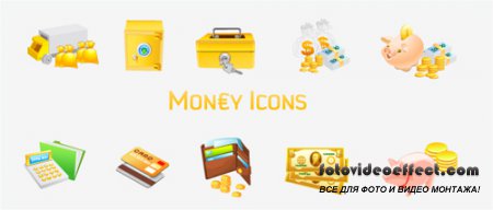 Money Vector Icons