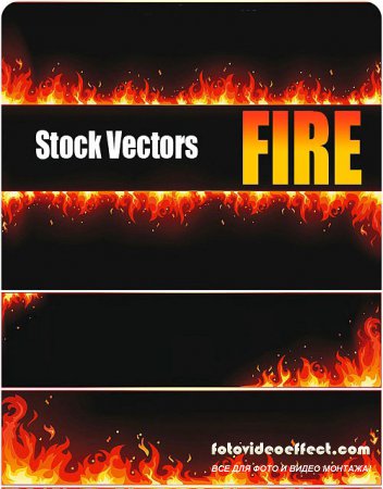Stock Vectors  Fire Elements / eps