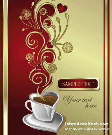 Coffee Cups Vector Mix