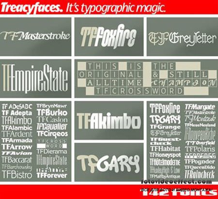 TreacyFaces Headliners Fonts