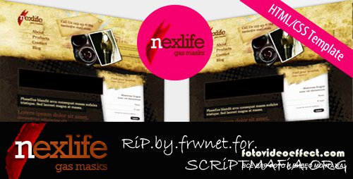 TemplateWorld - Grunge Template "NextLife" - RiP