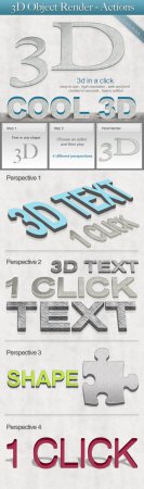 GraphicRiver  3D Object Render