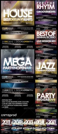 Club Party Poster (2011) - GraphicRiver