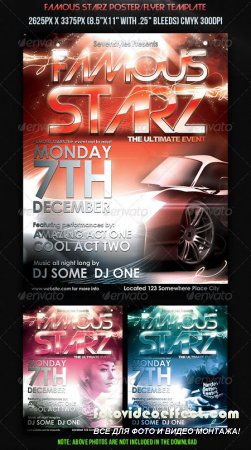 GraphicRiver - Famous Starz Flyer Poster