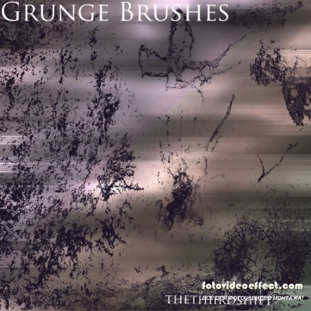 9 Grunge Brushes Pack