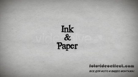 Videohive Ink & Paper