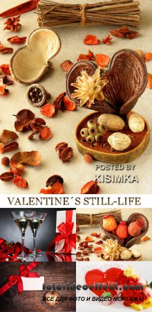 Stock Photo: Valentine's still-life