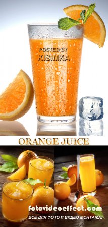 Stock Photo: Orange juice 5