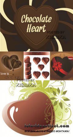 Stock: Chocolate heart