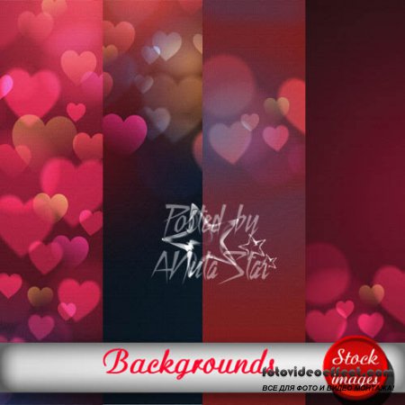 Backgrounds hearts  
