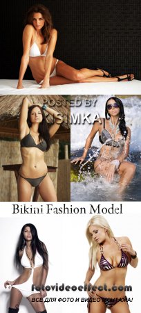 Stock Photo: Bikini Fashion Model