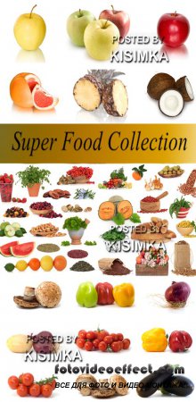 Stock Photo: Super Food Collection