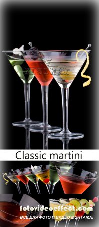 Stock Photo: Classic martini