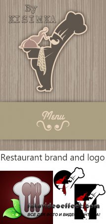 Stock: Restaurant brand and logo