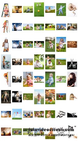 Stock Photo: People collection