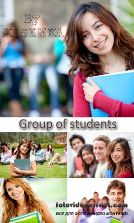Stock Photo: Group of students