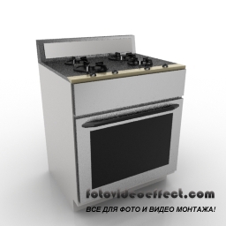 3D Models. cooking stoves