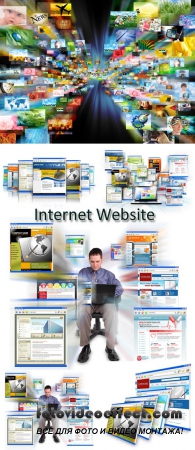 Stock Photo: Internet Website