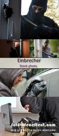 Stock Photo: Einbrecher