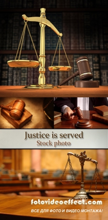 Stock Photo: Justice is served