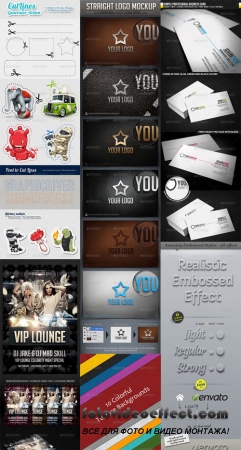 GraphicRiver Collection for Photoshop pack #4