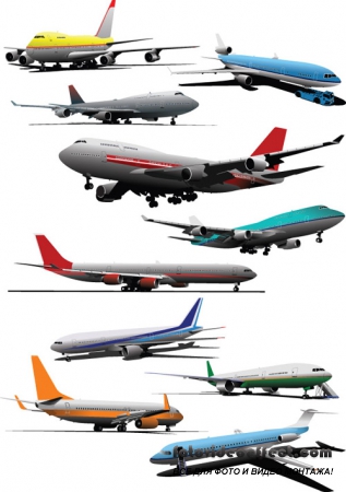 Aircraft models Vector