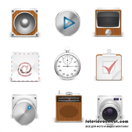 3D Icon Collection - 25 EPS Vector Stock