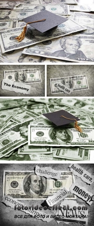 Stock Photo: Education costs