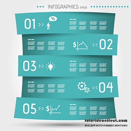 VECTOR CLIPART -    / Modern Design template - Infographics Set 2