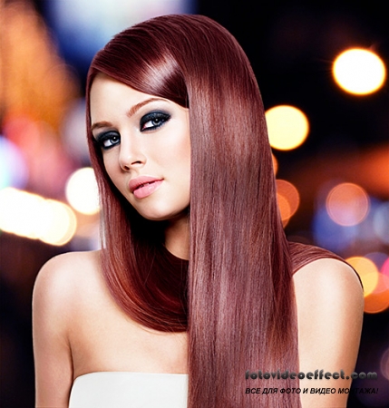      | Beautiful women with long hair,  